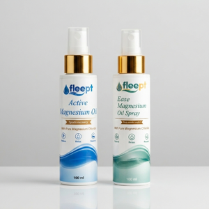 Fleept Ease & Active Duo, Ease + Active Magnesium Oil Spray